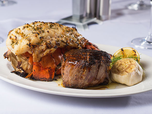 Surf and turf entree image